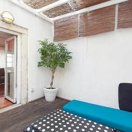Apartment Terrace At Typical Bica And Chiado Lisbon