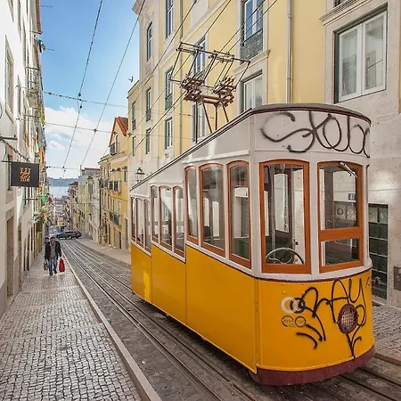 Апартаменты Terrace At Typical Bica And Chiado